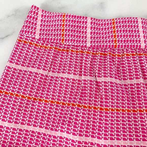 VINEYARD VINES Skirt Whale Stripe Rhododendron NWT - Picture 11 of 16